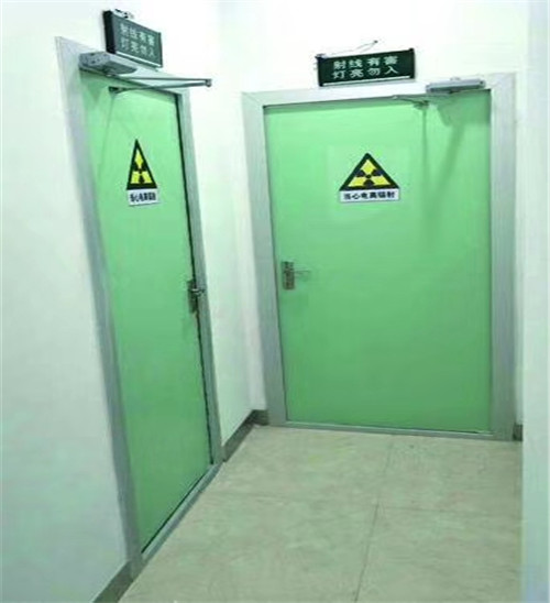 西双版纳厂家定制防 辐射铅门 CT室铅门 放射科射线防护施工